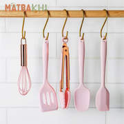 5-Piece Silicone Kitchen Utensil Set for Cooking