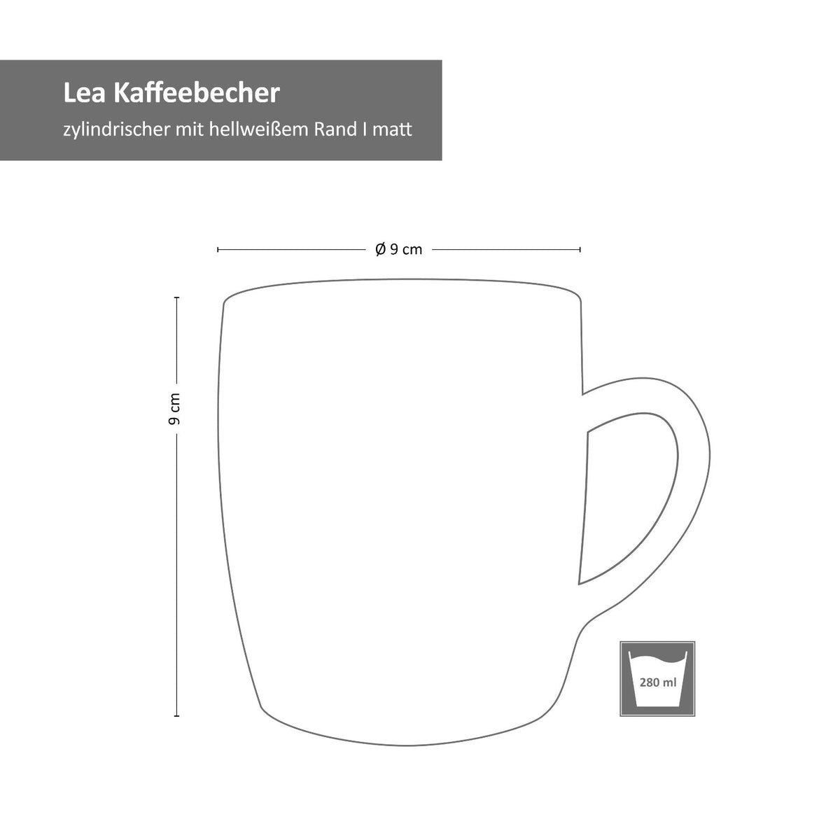 Ceramic Mug 1 Piece