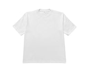 Oversized Birthday Tshirt White Plain