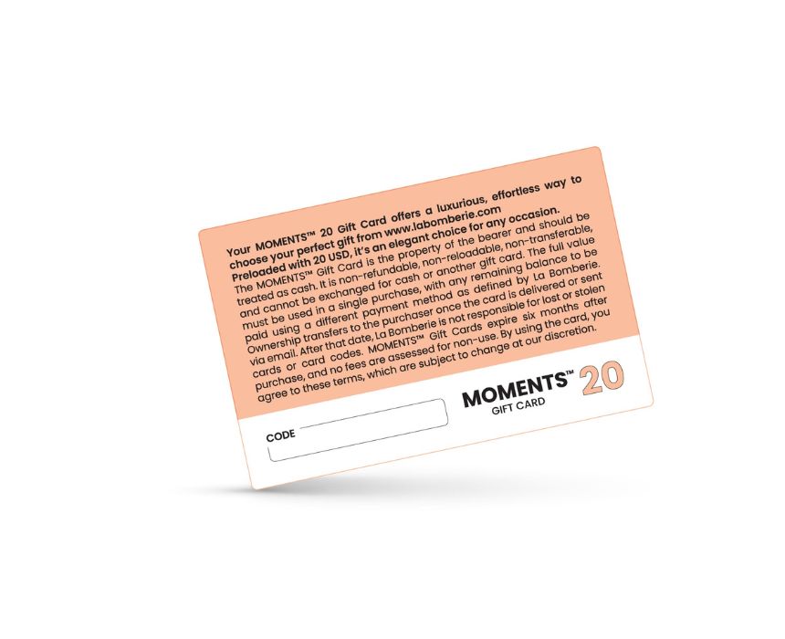 La Bomberie Moments 20 Gift Card