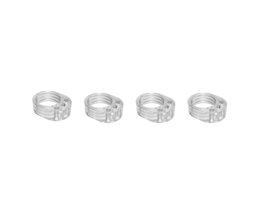 Transparent Door Stopper Set of 4