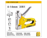 UYUS Staple Gun Industrial 3 in 1