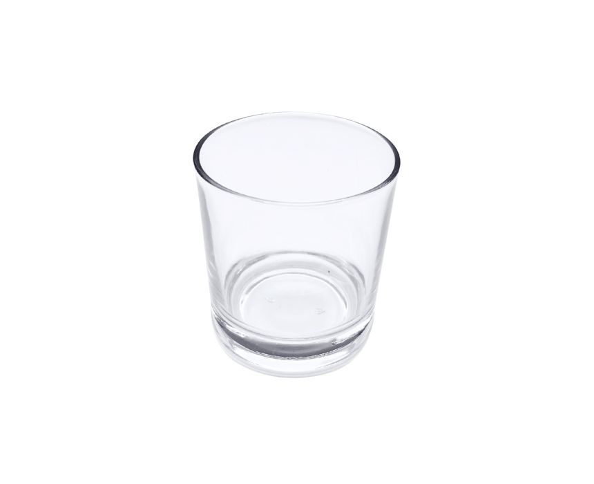 Short Glass Cups Set of 12 Pcs