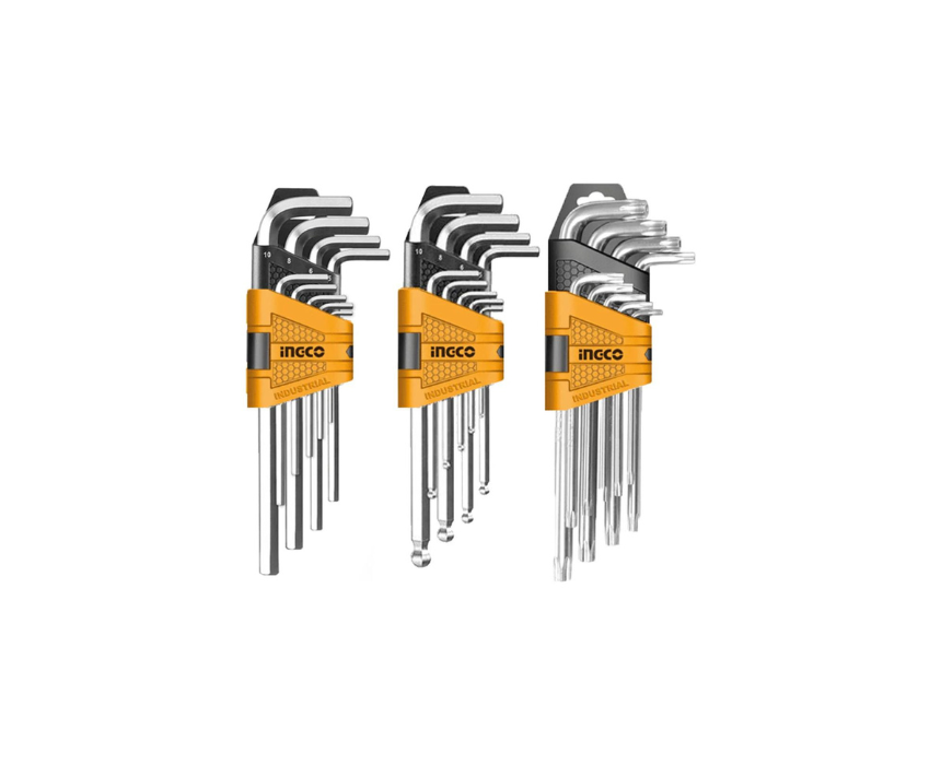 Ingco Hex and Torx Key Set 27 Pcs