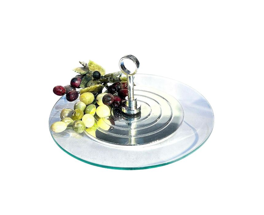 Cheese Platter with Foldable Handle