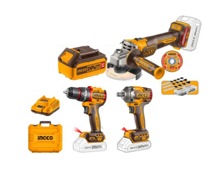 Incgo 20V BL 3 Pcs Bundle