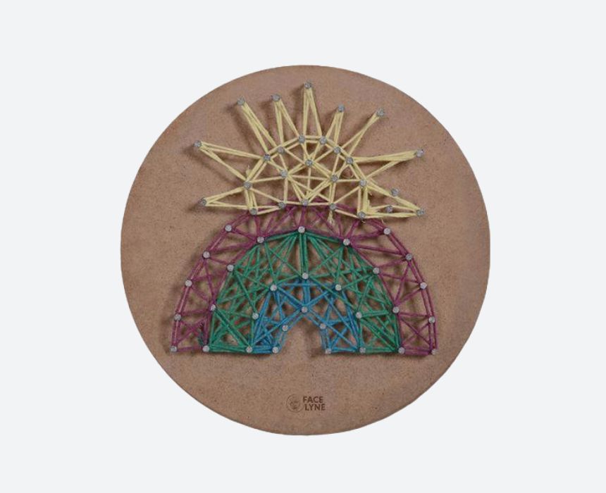 Rainbow String Art Kit