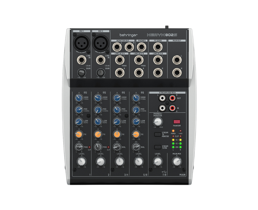 Behringer 8 Channel Mixer