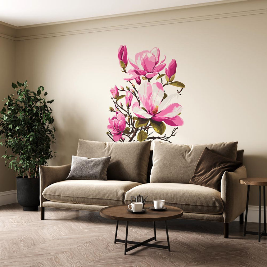 Blooming Tree Branch - Murals by Numbers Kit