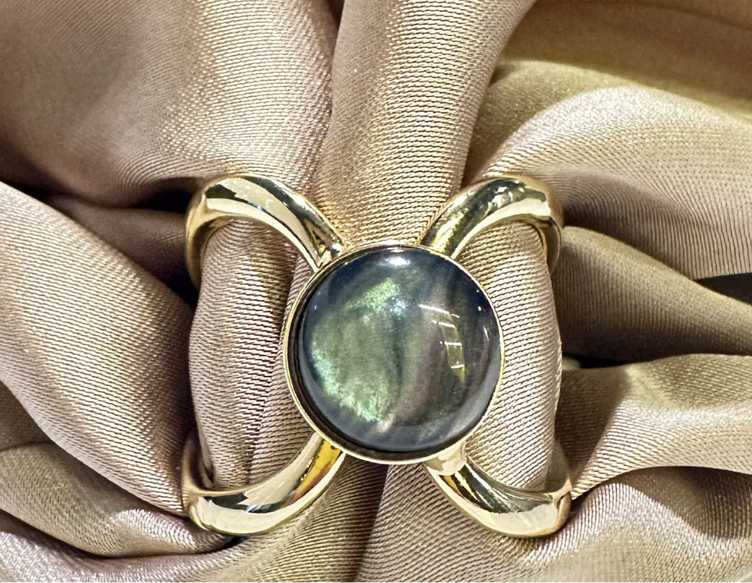 Stone Scarf Buckle