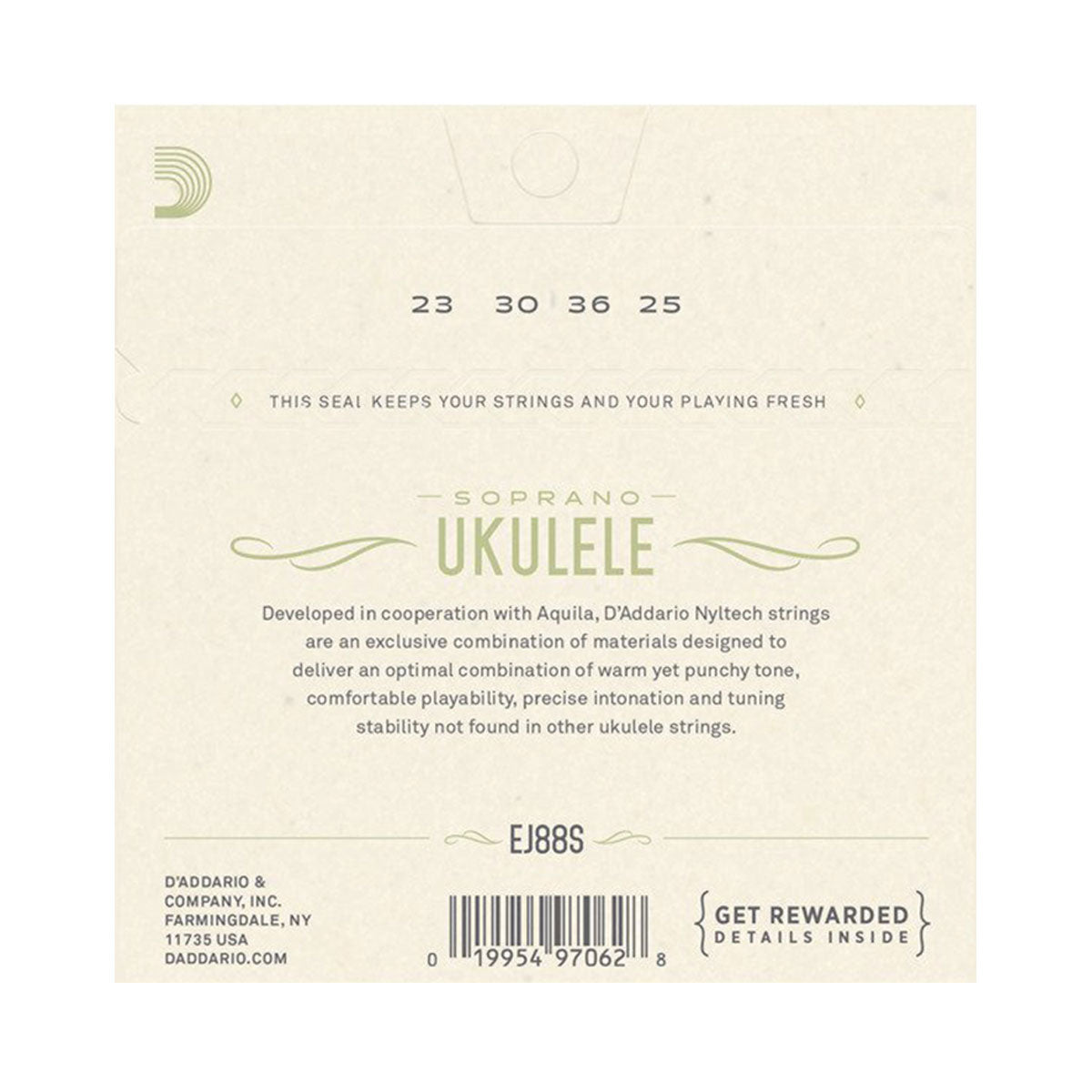 D’Addario Nyltech Soprano Ukulele Strings