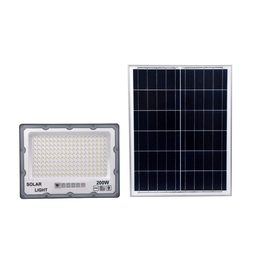 Solar Floodlight 200W LED Solar Floodlight 200W Solar Floodlight 200W The German Outlet