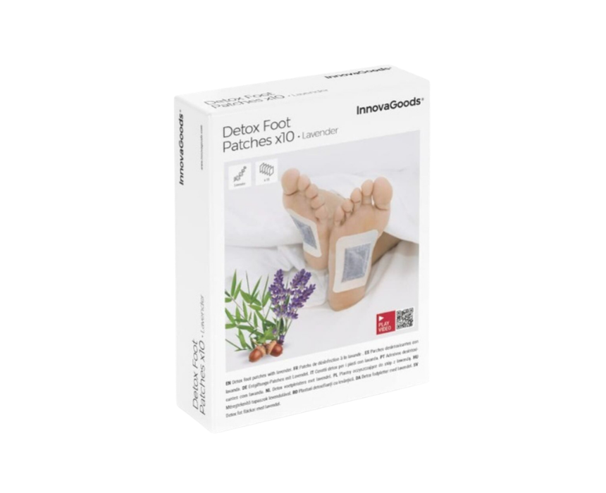 InnovaGoods Detox Foot Patches Lavender