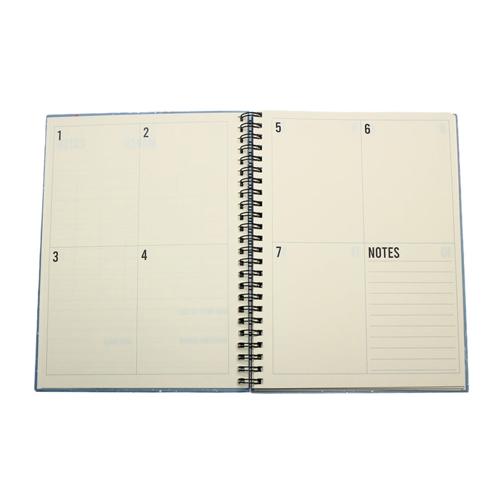 A5 Monthly Planner: Daily Records Of Ahlami