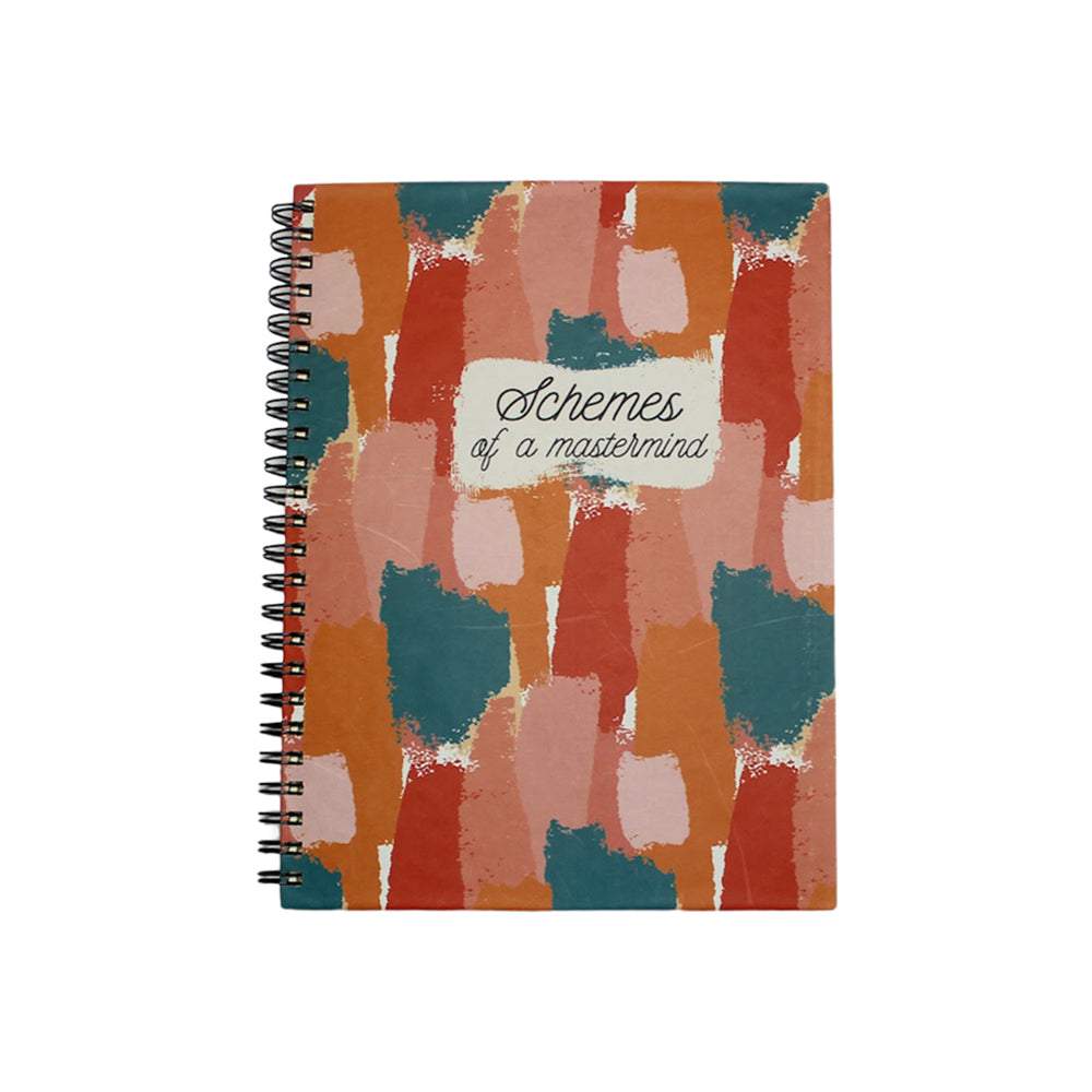 A5 Monthly Planner: Schemes Of A Mastermind