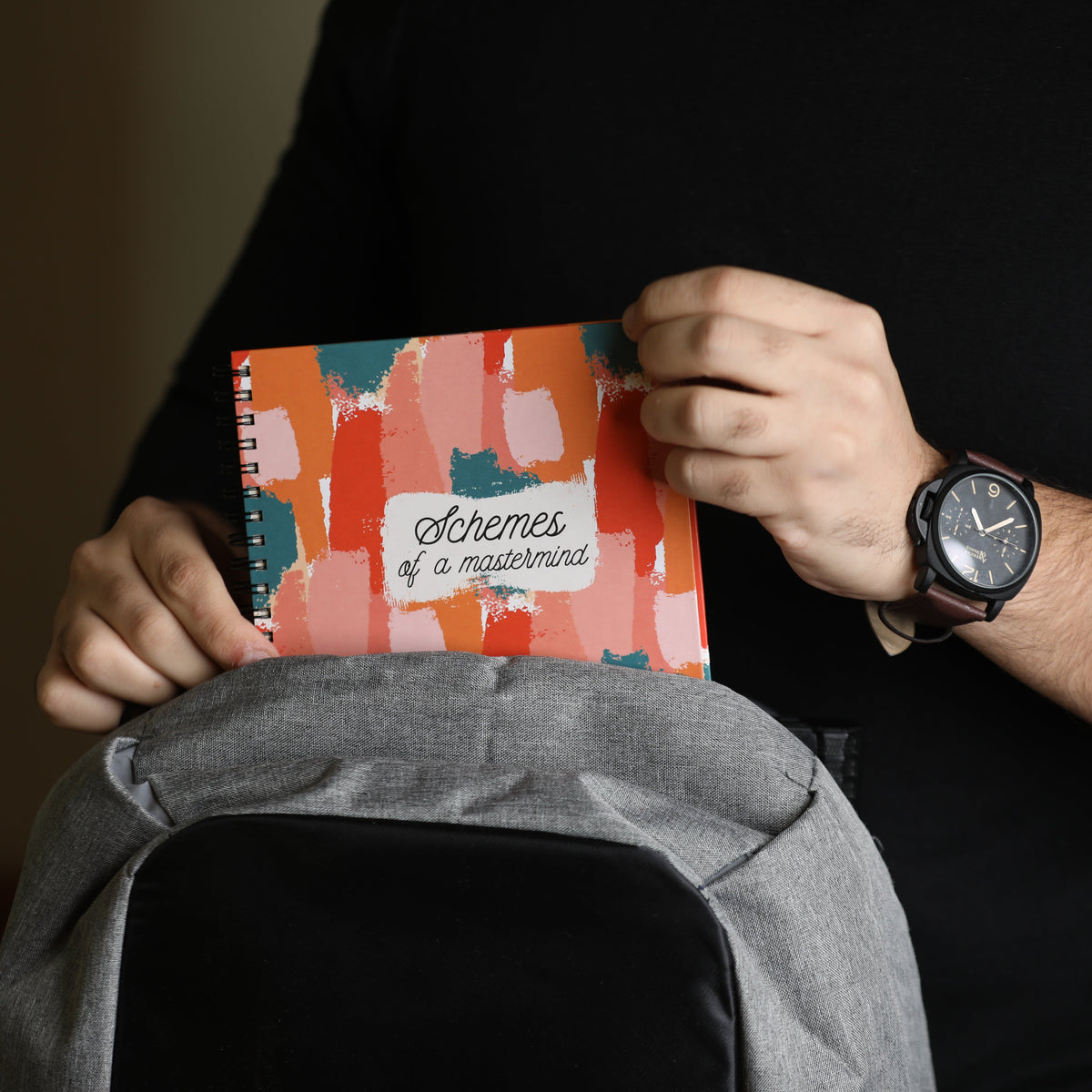 A5 Monthly Planner: Schemes Of A Mastermind