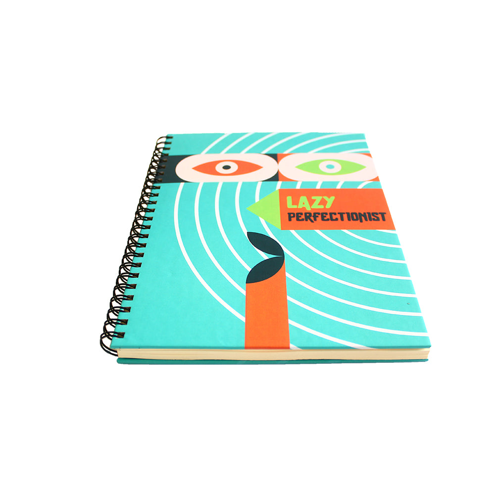A5 Hardcover Notebook: Lazy Perfectionist