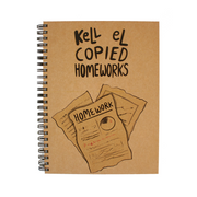 A5 Hardcover Notebook: Copied Homeworks