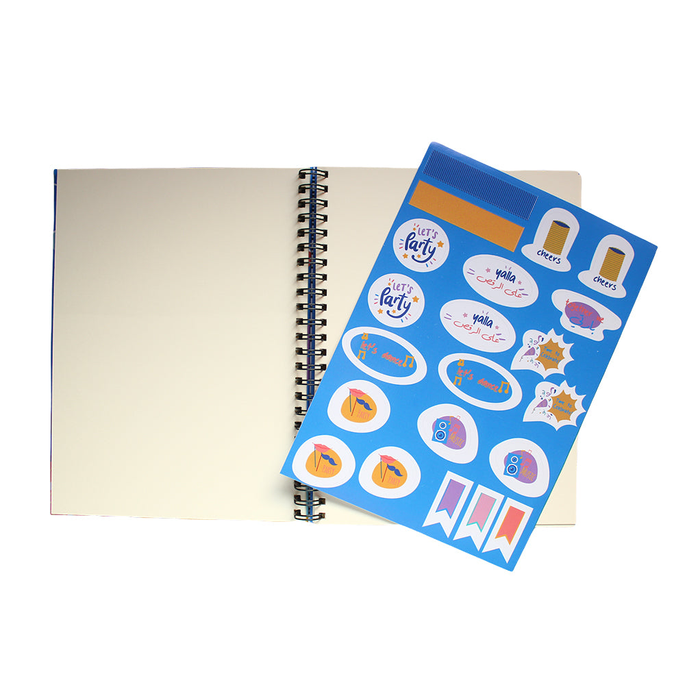 Scrapbook The Moments Yali Rjeena 21x14.85cm