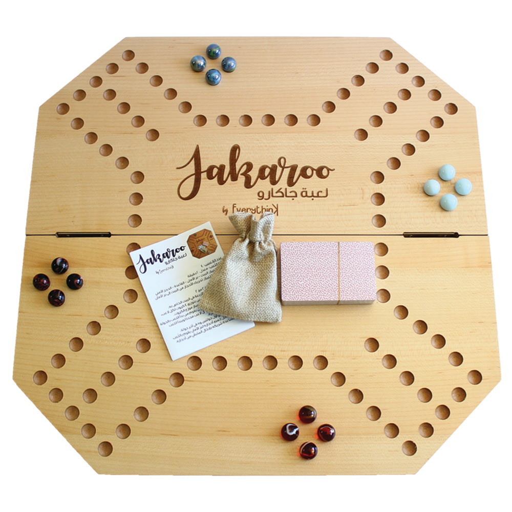 Board Game: Jackaroo 4 Players