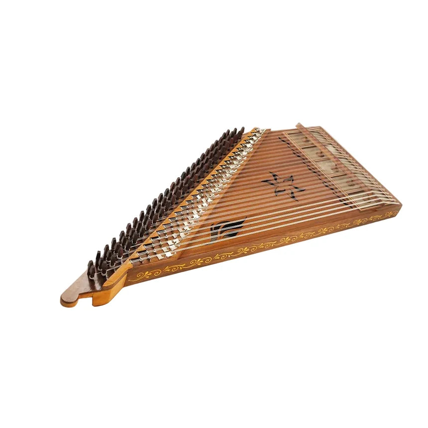 Arabian Walnut Qanoun Traditional Instrument