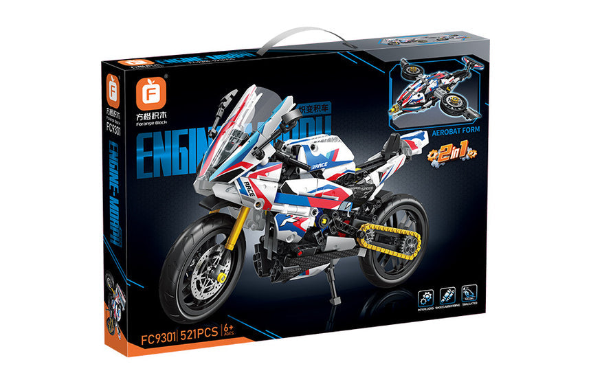 Jouka Joue RiceBlock Motorcycle Building Blocks