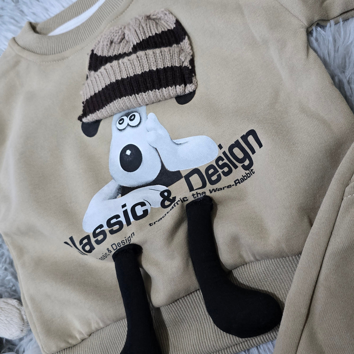 Boys’ 3D Cotton Outfit / 2–5Y