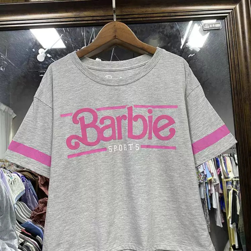 Barbie Tshirt 100%Cotton For Women Size Xs-M