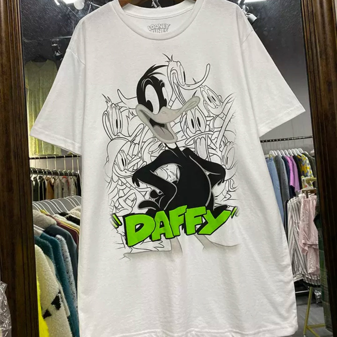 Daffy Tshirt 100%Cotton For Women Size Xs-L