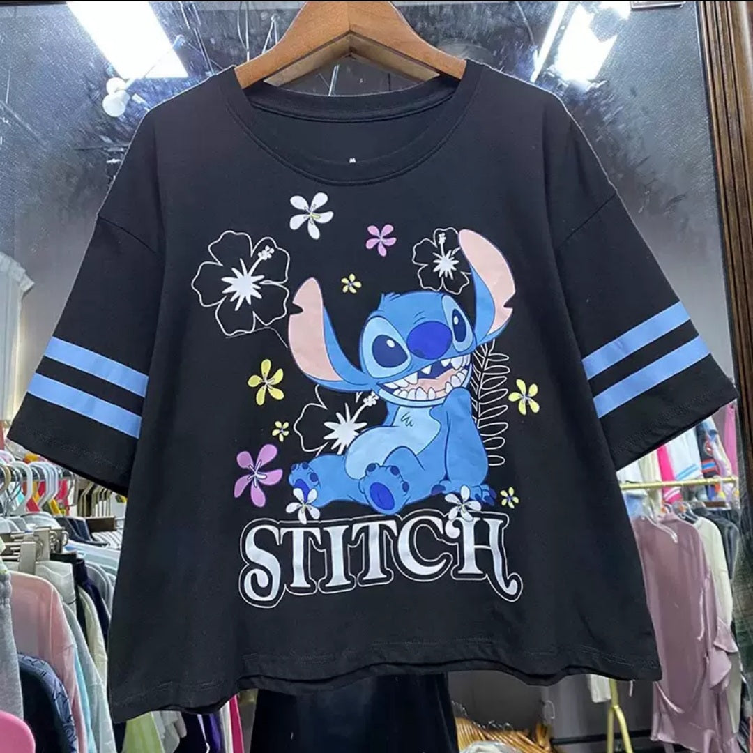 Stitch Tshirt 100%Cotton Size: S-L