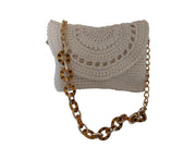Off-White Small Crochet Shoulder Bag