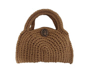 Camel Crochet Handbag