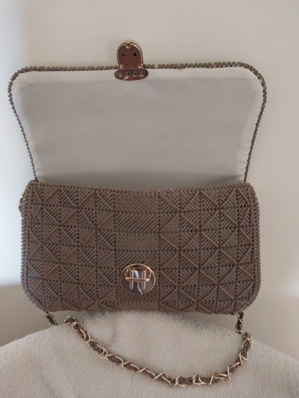 Khaki Handbag