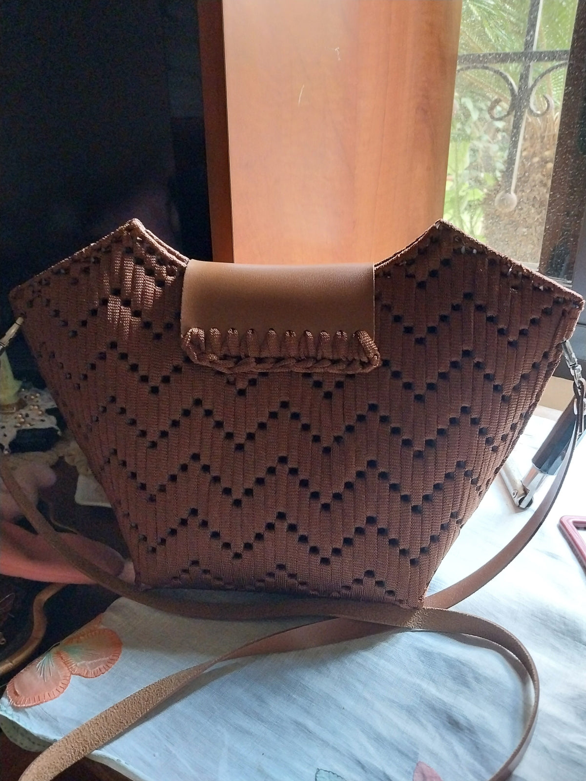 Brown Shoulder Bag