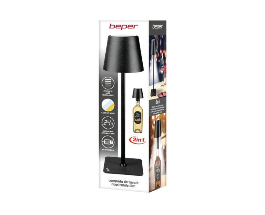 Beper Rechargeable Table Lamp