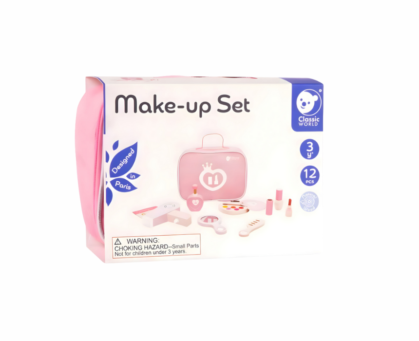 Classic World Wooden Cosmetics Playset