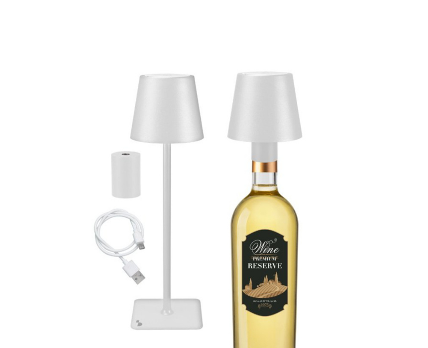 Beper Rechargeable Table Lamp in White