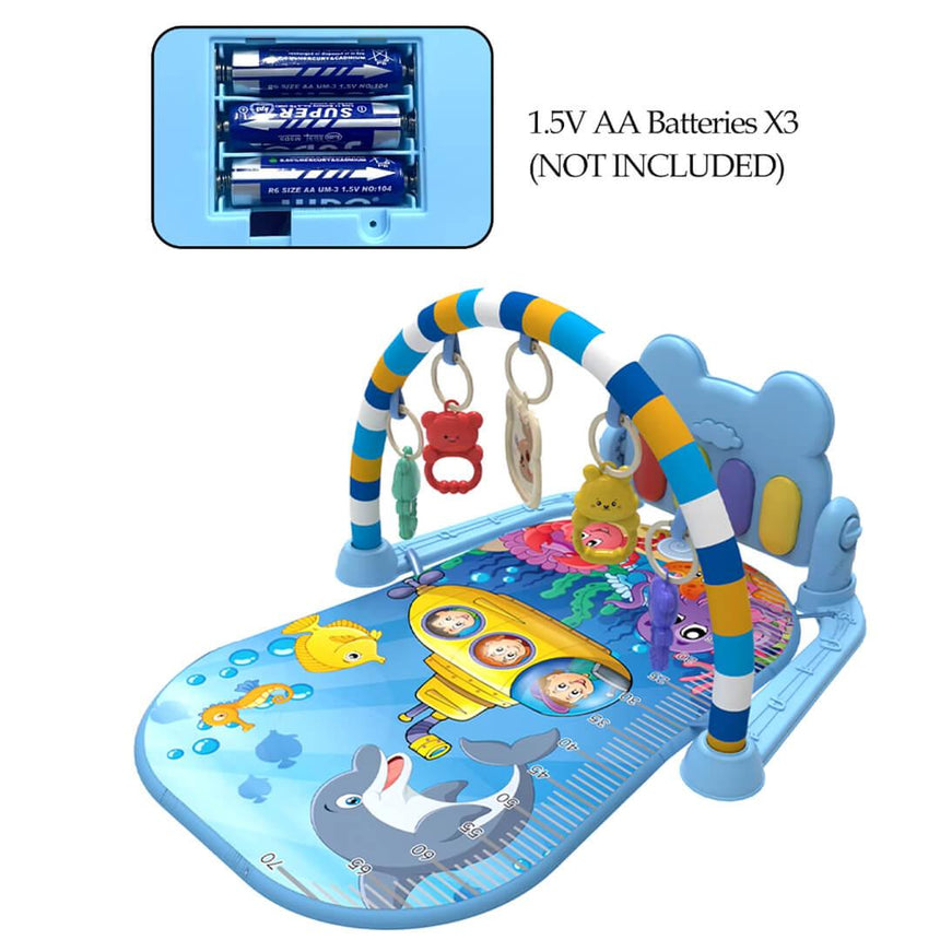 Babies Portable Activity Play mat - Blue Ocean