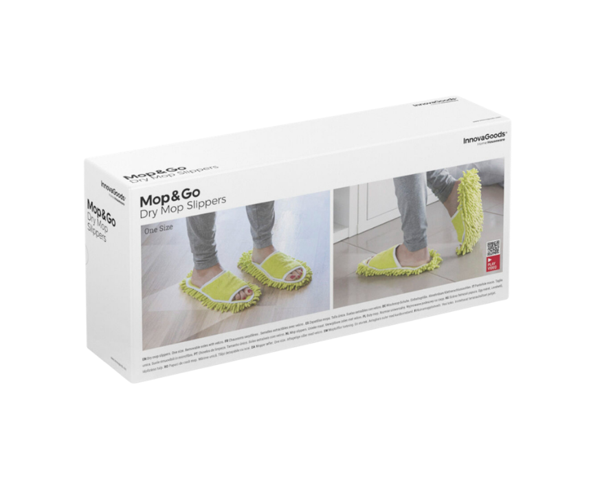 InnovaGoods Dry Mop Slippers