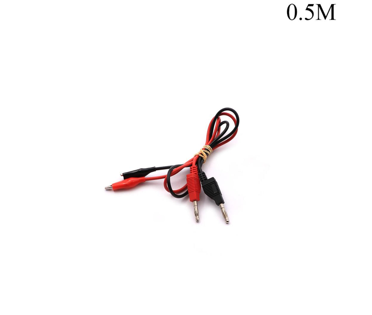 HQ Cable Test Leads Probe Banana Plug - Alligator 0.5m