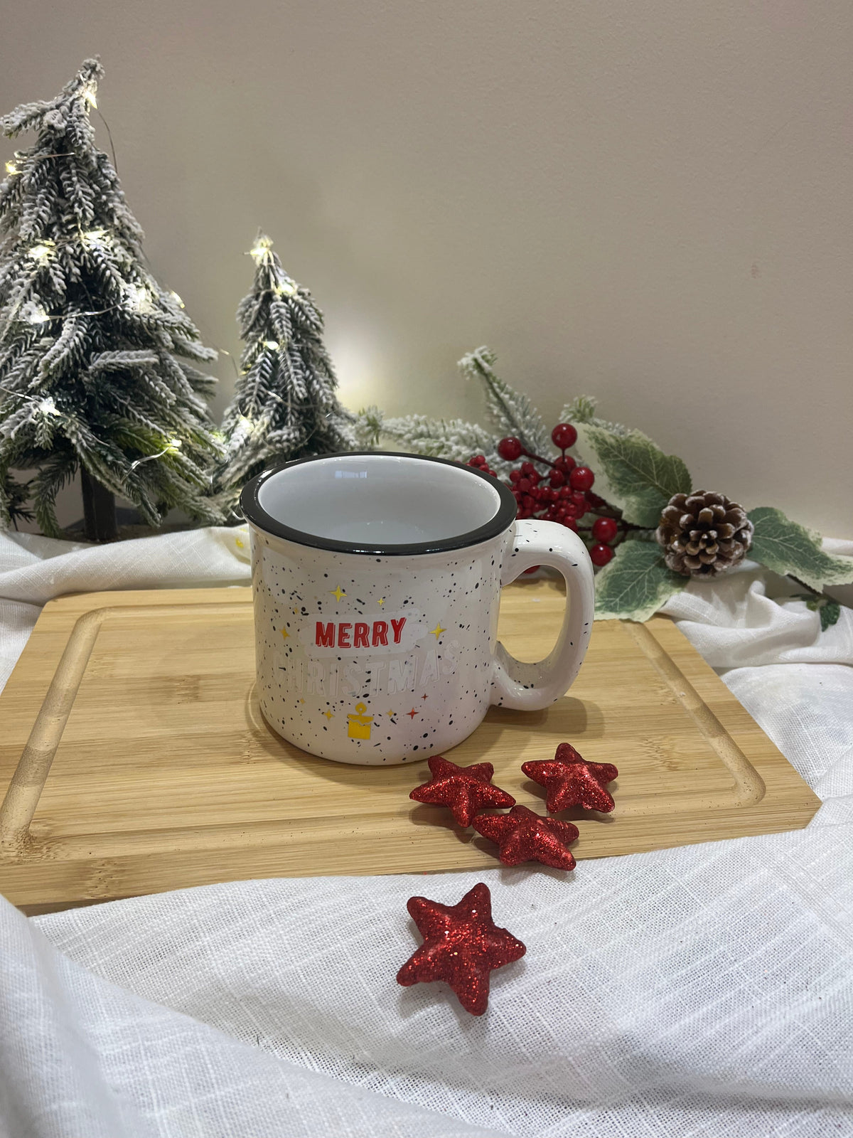 Christmas Mug Festive Durable Ceramic