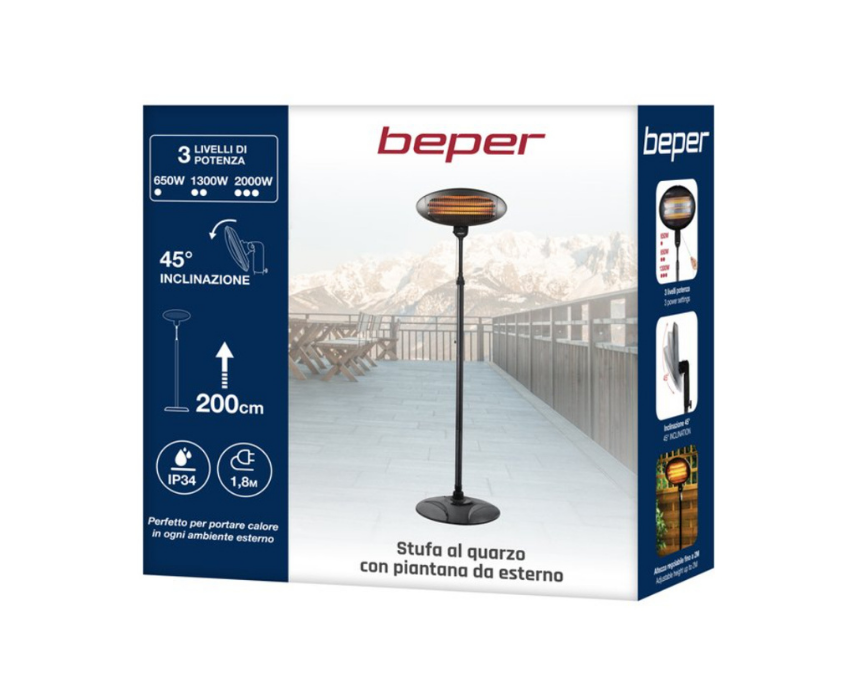 Beper Patio Quartz Heater