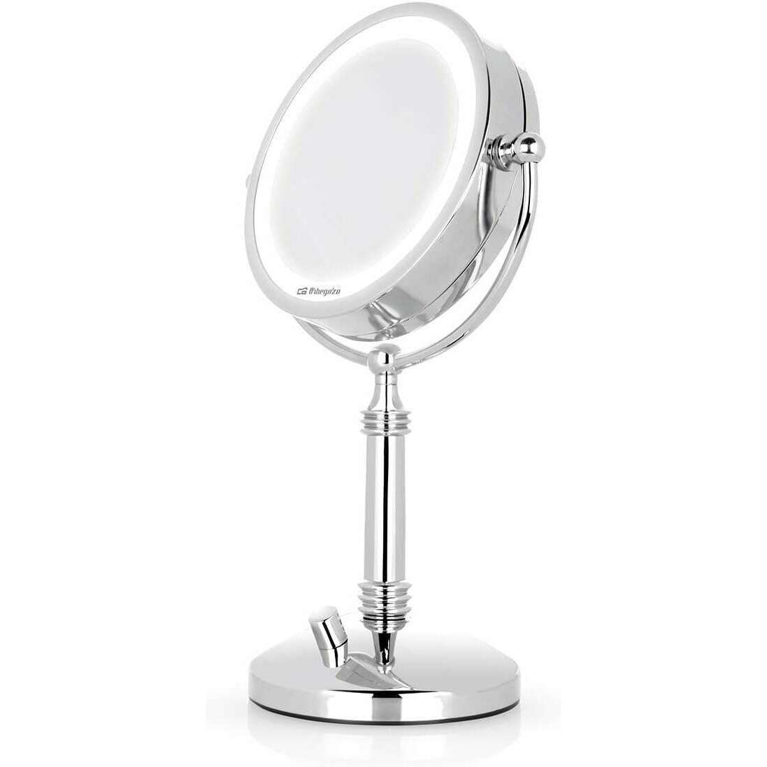Mirror With 2 Sides + LED Light Outlet Mirror With 2 Sides + LED Light Mirror With 2 Sides + LED Light Orbegozo