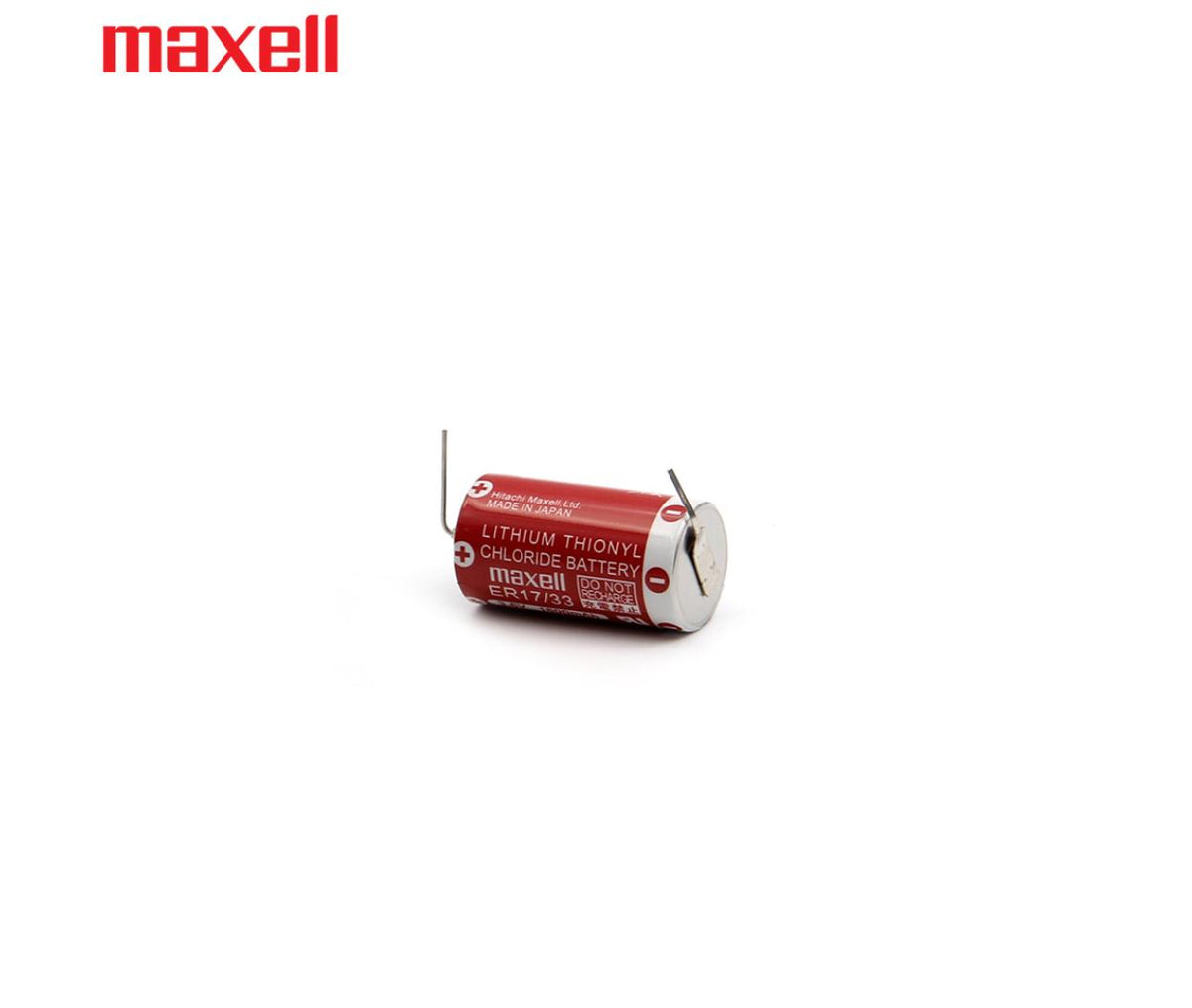 Lithium-SoCl2 Battery 3.6V 1600mAh ER17/33 Maxel