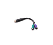 Data Cable USB - 2x PS2 Female 0.10M