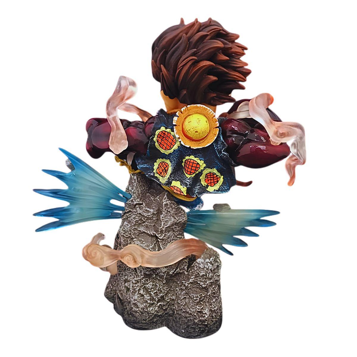 One Piece Monkey D. Luffy Gear 4 GK Figure 20cm side view – Anime Figure Gift Lebanon
