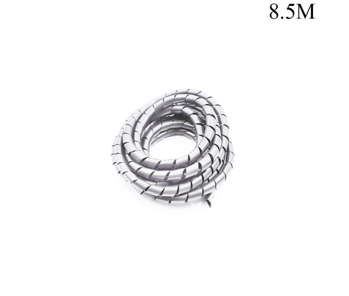 Flexible Spiral Cable Organizer 14mm 8.5m Transparent