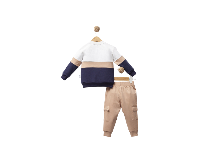 Boys Embroidered Two Piece