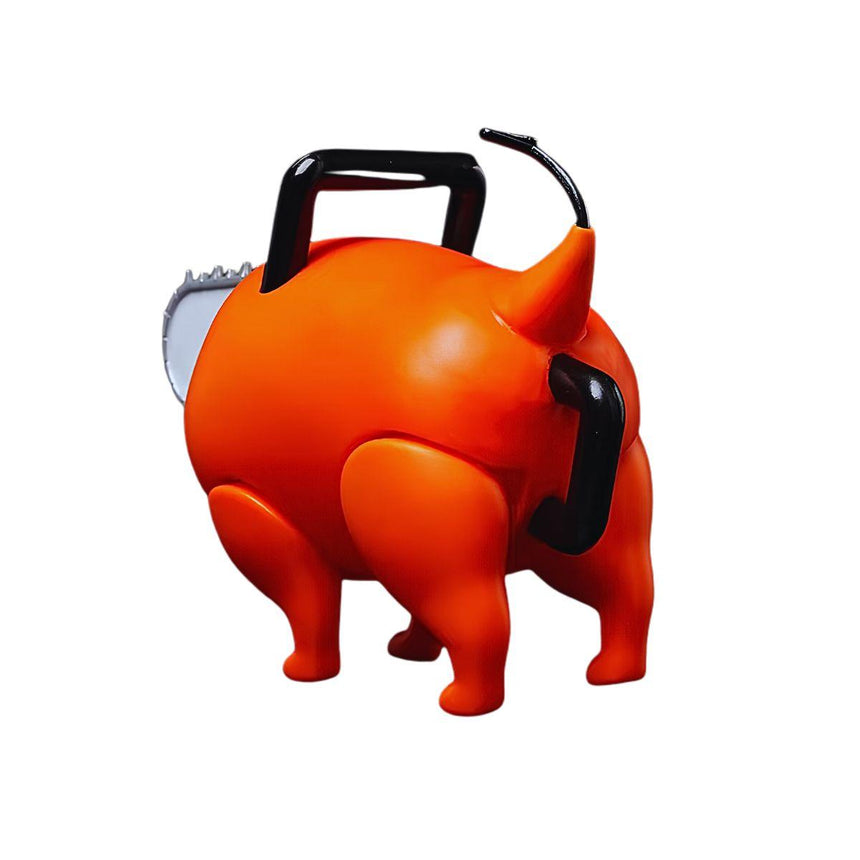 Chainsaw Man Pochita PVC Action Figure 15cm side view – Anime Figure Gift Lebanon