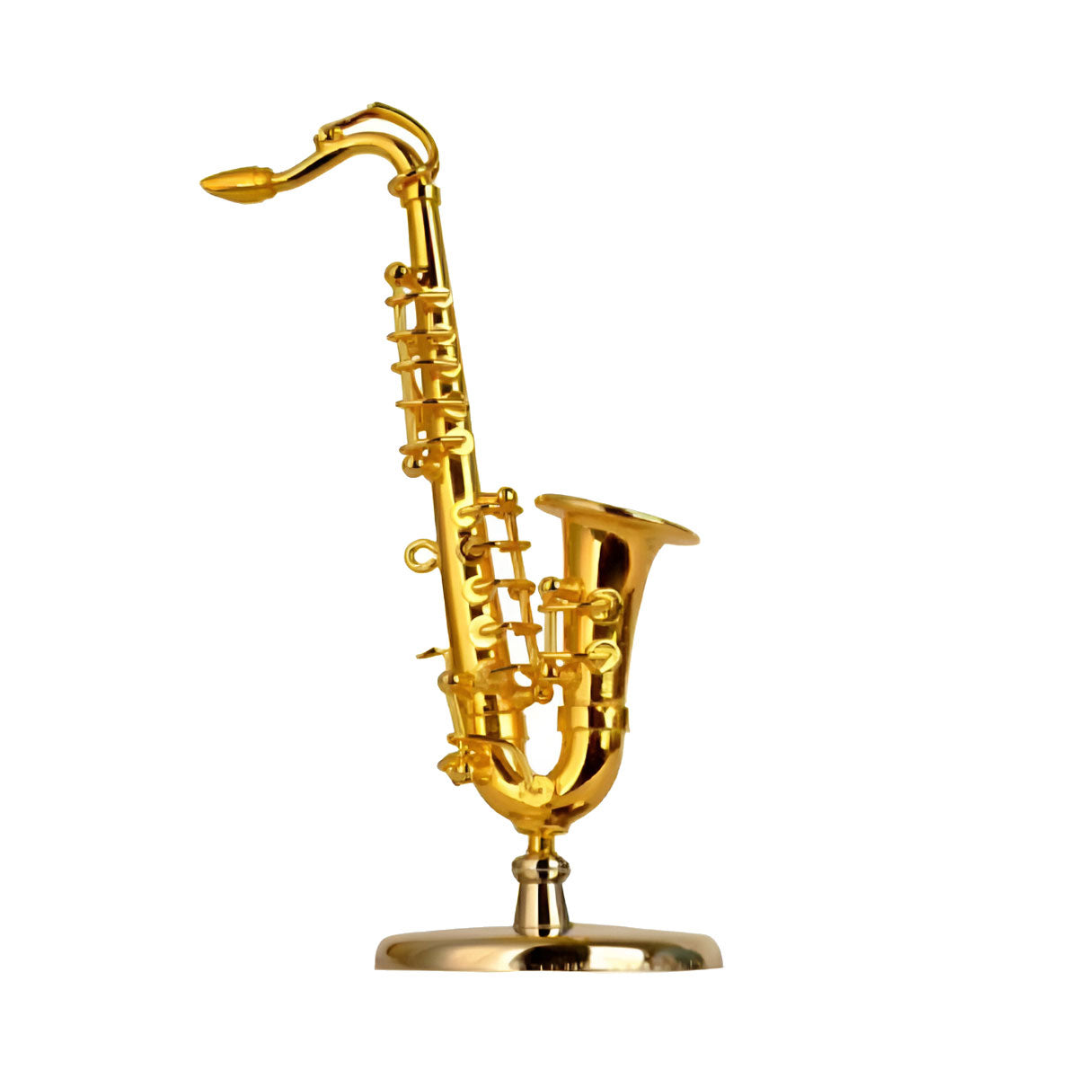 Signature MG-203 Mini Saxophone Statue Gold
